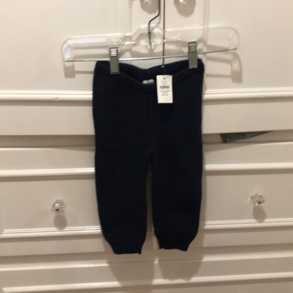 GAP Baby Boy Navy Sweater Pants 12-18 month